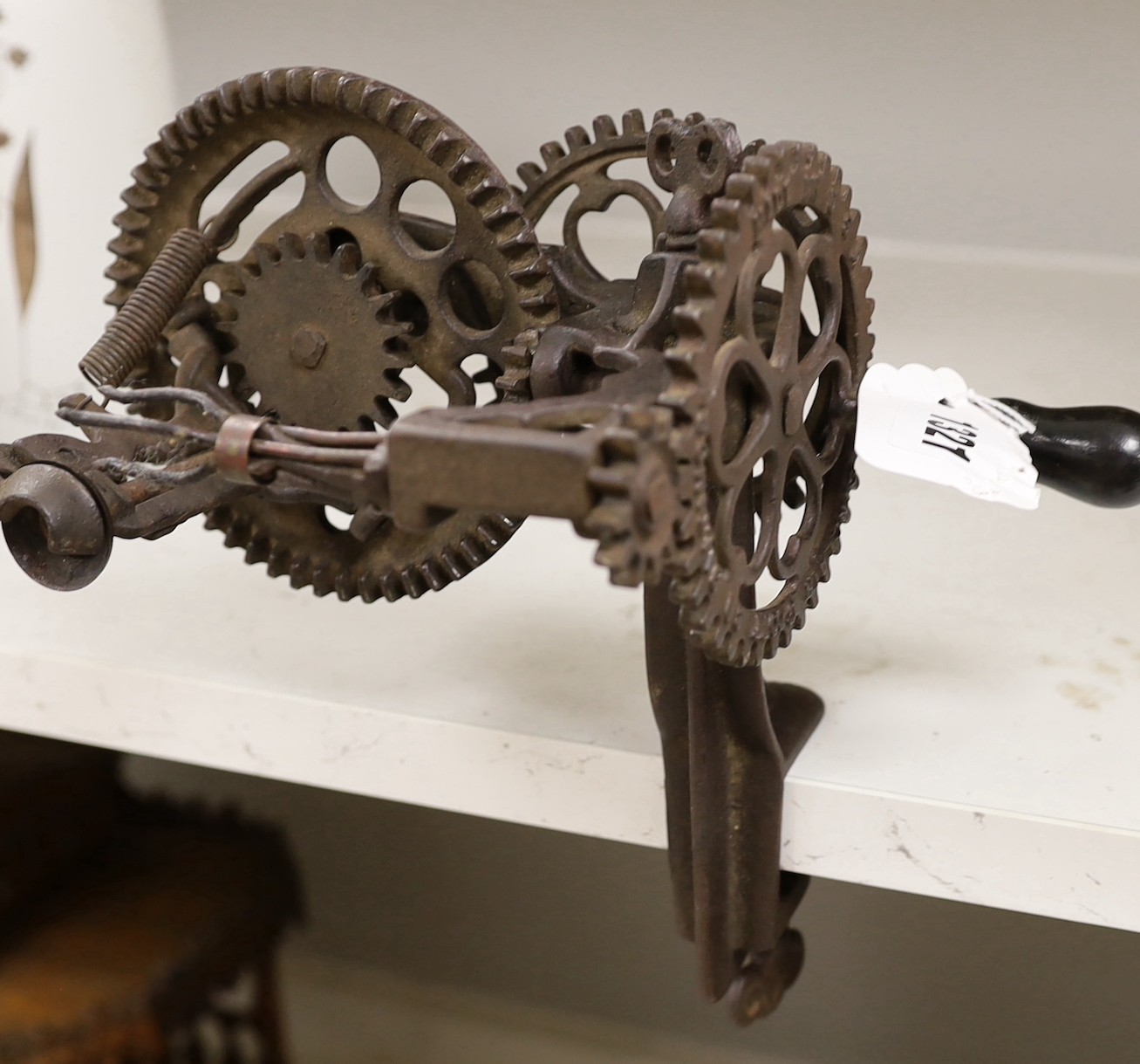 An early 20th century American patent apple peeler by Sinclair Scott Baltimore